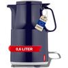 Helios Thermoboy plastica caraffa, plastica, Dark Blue, 0,6 l