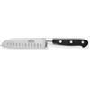 RICHARDSON SHEFFIELD V Sabatier Santoku, Coltello in Acciaio Inox di Alta qualità, Inossidabile, Nero, 12,5 cm
