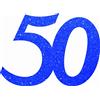 Petra's Bastel News Petra di News a gefg3350 - 50 Confetti Decorativi, FLIZ, Blu Scuro, 18 x 12 x 3 cm