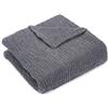 Eysa Teide-Coprisedia Elastico, Poliestere-Cotone, Grigio, 90 x 22 x 110 cm