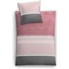 Kleine Wolke 6253413952 Estrella - Set copripiumino singolo, cotone, pastello rosa, 200 x 135 x 0.2 cm