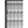 Gardinia Tenda con fettuccia, Grigio, 140 x 245 cm, Poliestere