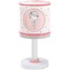 Dalber Lampada da tavolo o comodino per bambini Sweet Dance Ballerina rosa