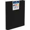 goldbuch 37935 - Raccoglitore ad Anelli per Foto Bella Vista, 26 x 32 cm, Raccoglitore per Foto in Lino, Formato DIN A4, Ideale per Viaggi e Vacanze, Colore: Nero
