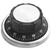 LACOR Timer da cucina magnetico acciaio inossidabile nero