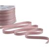 Furlanis - Nastro Doppio Raso, Tessuto Italiano - Rosa Antico, 10 mm x 100 m