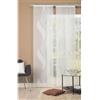 Home fashion 87787-810 - Tenda a Pannello, in Voile, 245 x 60 cm, Colore: Bianco Panna