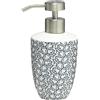 Sealskin Dispenser di Sapone Osaka Porcellana Blu Accessori Bagno, Porcellana, 7.5 x 8.9 x 15.2 cm