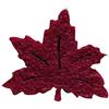 Petra's Bastel News Petra S bastel News a-laf1004 - 29 strame Decorazione, 100 x Foglia d' Acero 40 mm, Feltro/Bordeaux