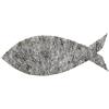 Petra's Bastel News Petra S News A- kff3545 - 87 Fai da Pesce 60 x 45 mm, Feltro Grigio Melange