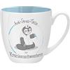 GRUSS & CO 45494 - Tazza anti-stress per infermieri, 45 cl, idea regalo, in porcellana New Bone Cina, 9,5 cm, colore: blu