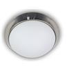 Niermann Standby 'Niermann Standby a + + to e lampada da soffitto, parete anello in nichel opaco , Opale opaco, 30 x 30 x 11 cm