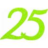 Petra's Bastel News Petra di News a gefg3325 - 61 Confetti Decorativi, FLIZ, Verde Mela, 18 x 12 x 3 cm