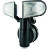 SCHWAIGER - LED220 011 - Lampada a LED con sensore PIR e due lampade, 17,5 x 22,5 x 15,5 cm