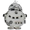 Petra's Bastel News Petra S News Set creazione a-rob2608s3 3 x Legno Fai da Robot P/B zwo - , Circa 80 mm con einglasigen Coordinato Occhiali, holzfarbe, 15 x 15 x 5 cm