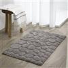 Sealskin Pebbles Tappetino da Vasca, Cotone, Grigio, 60 x 1,5 x 90 cm