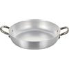 Baldassare Agnelli Pentole Agnelli PCMX01024 Tegame Alluminio 2 Maniglie, Inox, 24 cm