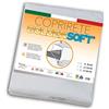 V.I.P. Very Important Pillow Coprirete Goldensoft 1 Piazza, Bianco, 80 X 190 Singolo