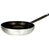 Baldassare Agnelli Pentole Agnelli Platinum Padella Svasata Alta a Saltare, in Alluminio, Acciaio Inossidabile, Argento e Nero, 24 cm