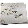 Petra's Bastel News Petra S News a di Libro meb6225os Set bricolage con, Memory Fai da 'Il Nostro Baby II', Legno/Carta, Dimensioni Circa 25 x 20,5 cm