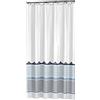 Sealskin Marrakech Tenda da Doccia, Poliestere, Blu, 180 x 200 cm
