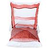Daycollection FITIACCA4 - Set di 2 Cuscini coprisedia 4 Me K Formica in Cotone, Collezione Cotone, 40 x 40 x 10 cm, Rosso