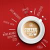 Pro-Art-Bilderpalette PRO-Art gla1107 a murale, Arte su Vetro 'Coffee Guide II' 30 x 30 cm