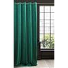 Eurofirany RIA - Tenda oscurante in velluto con occhielli, 1 pezzo, tinta unita, per soggiorno, camera da letto, salotto, 290 g/m2, velluto, verde scuro, 140 x 250 cm