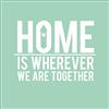 Pro-Art-Bilderpalette PRO-Art gla1001a - Stampa con Copertura in Vetro Tema Home is…,30 x 30 cm
