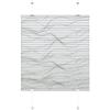 Gardinia Tenda Plissettata, Poliestere, Bianco, 60 x 130 cm