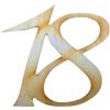 Petra's Bastel News Petra S Kit Creativo News a gez3318 strame Decorazione, 20 x Compleanno Numero, 33 mm