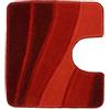 Meusch Kleine Wolke Tappeto Da WC Ocean Rosso 55 x 50 cm