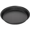 ZENKER Stampo Crostata a Fondo Liscio ø30cm, Black Metallic, Rivestimento Antiaderente (Colore: Nero Metallizzato), quantità: 1 Pezzo