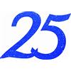 Petra's Bastel News Petra di News a gefg3325 - 50 Confetti Decorativi, FLIZ, Blu Scuro, 18 x 12 x 3 cm