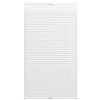 Gardinia Easyfix Thermo 33410 - Mantovana Plissettata con 2 binari, 100 x 130 cm, scurente, Colore: Bianco