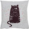 Eren Home Cuscino, Multicolore, 43x43cm