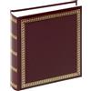 walther design Album Fotografico Rosso 29 x 32 cm Ecopelle con goffratura, Lo Spessore Chic MX-101-R