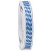 Präsent Nastro, Bianco/Blu, 15 mm - 20 m