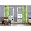 SG Home Tenda con Occhielli su Misura, Verde Brillante, Multicolore, 160 l/130 W, Disponibile in Altre Misure