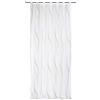 Home fashion 48107-868 - Tenda in Voile Plissettata, Stampata, con Occhielli, 245 x 140 cm