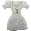 Petra's Bastel News Petra S bastel News a off7804 - 02 strame Decorazione, 30 x Dirndl 40 mm, Feltro/Crema