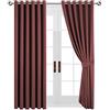 Oxford Homeware Tende, Marrone, 90 Width x 90 Drop