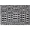 Sealskin Trellis Tappetino da Vasca, Cotone, Nero, 60 x 0,5 x 90 cm