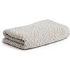 Möve, Asciugamano Brooklyn con Fantasia a Lisca di Pesce, 50 x 100 cm, Beige