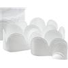 Furlanis - Nastro Margherita Portaconfetti, taffettà, Bomboniere e Confezioni, Tessuto Italiano - Bianco Ottico, 90 Pezzi da 5 Petali, 50 mm x 25 m