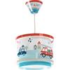DALBER - Hanging lamp Police - 60612, led, plastica, blu