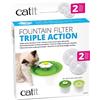 Catit Set da 2 Filtri Triple Action