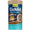 Tetra Mini Cichlid Granules - Miscela di cibo principale con 2 diversi mini granuli per piccoli ciclidi, lattina da 250 ml