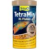 TetraMin XL Flakes - Mangime in fiocchi per pesci ornamentali di grandi dimensioni, miscela bilanciata per pesci sani e acqua limpida, lattina da 500 ml