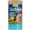 Tetra Cichlid Shrimp Sticks - alimento completo ed equilibrato per tutti i ciclidi carnivori, con un alto contenuto di gamberetti, lattina da 250 ml